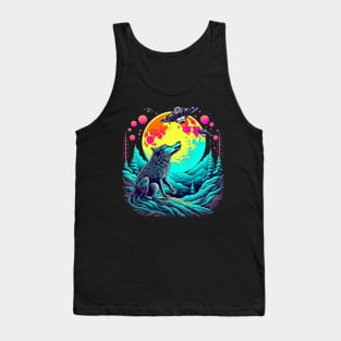 Wolf Close Encounter Tank Top